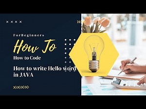 First Java Program | Java Hello World program | How to Compile & Run Java Program #java #helloworld