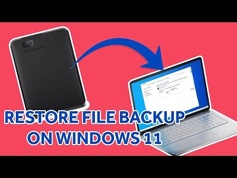 How to Restore Files in Windows 11 From External Drive