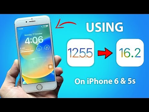 How to Update iOS 12.5.5 to iOS 16.2 || Install iOS 16.2 on iPhone 5s & 6