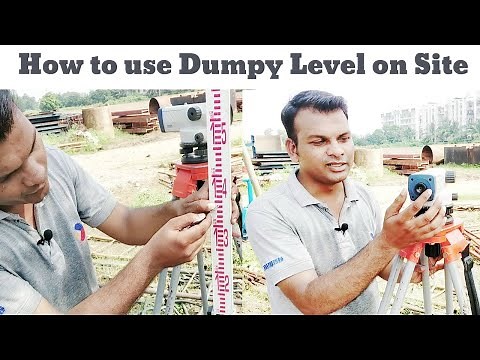 Dumpy Level || dumpy level survey || How to read staff || auto level