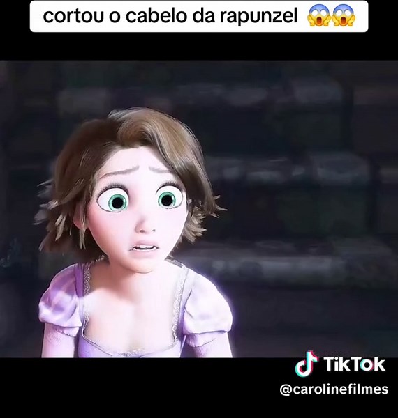 Rapunzel Film Scene: Cutting Her Hair 💇🏻‍♀️