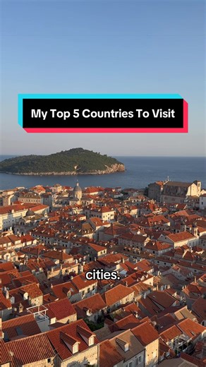Top 5 places to visit at least once in your life from a travel advisor 👀 🌍 Where do you think everyone should visit at least once? #travel #topplacestovisit #placestovisit #bucketlist #traveltiktok