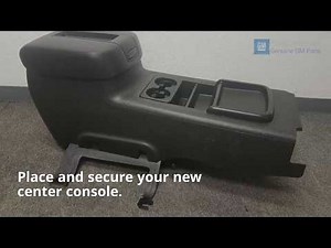 Silverado Center Console Swap Advice | GM Parts Center