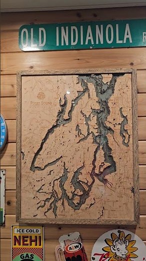 Map of three Washington state counties