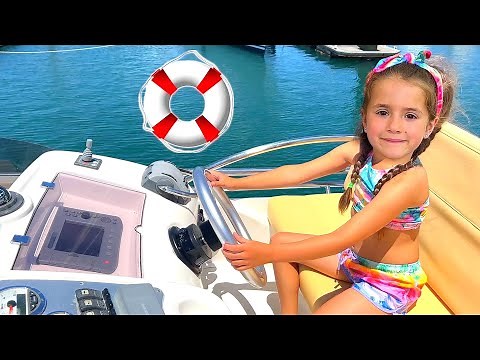 Ruby and Bonnie go on a boat trip at sea