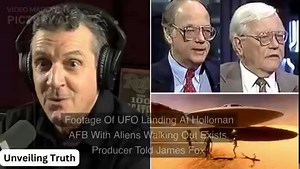 Footage Of UFO Landing At Holloman AFB With Aliens Walking Out Exists, Producer Told James Fox | Unveiling Truth