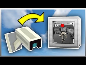 How to build a working CCTV security camera in Minecraft (no mods and No add-ons) on Android 100%