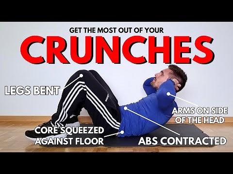 3 Types of Crunches & How To Do Them Correctly | Ab Exercises For Beginners