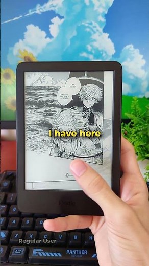 Reading Manga on Kindle