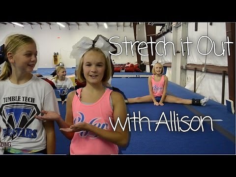 Cheerleading Jump Stretches - Improve your toe touch, pike, & hurdler