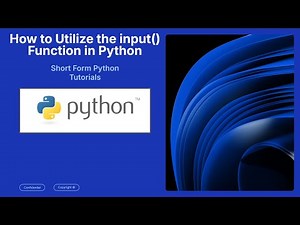 Python input() Function Tutorial | Get User Input for Beginners with Examples