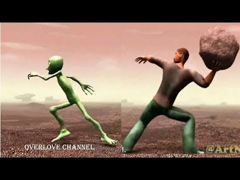 Only Funniest Alien Dance Challenge. Best Compilation
