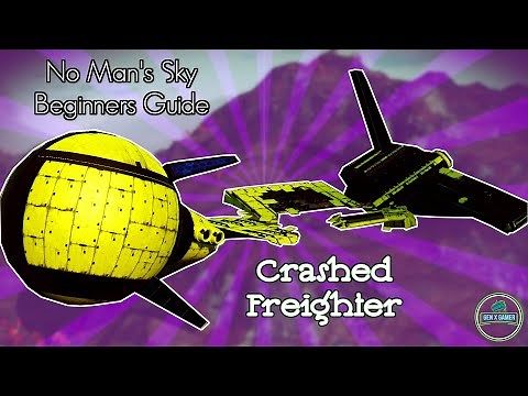 Guide to Crashed Freighter No Mans Sky