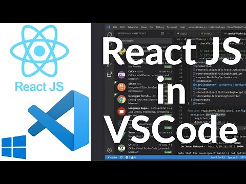 How to Install React JS In Visual Studio Code | How to Run React JS App in VS Code