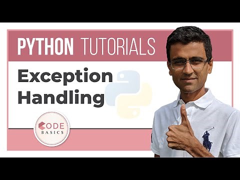 Python Tutorial - 16. Exception Handling