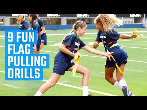 9 Fun Flag-Pulling Drills | Flag Football Drills by MOJO