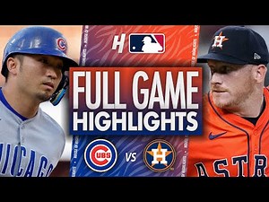 Chicago Cubs vs Houston Astros - FULL GAME HIGHLIGHTS | June 27, 2025 MLB Season