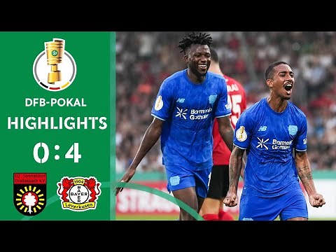 Leverkusen limp to win in overload! | Großaspach vs. Leverkusen | Highlights | DFB-Pokal first round