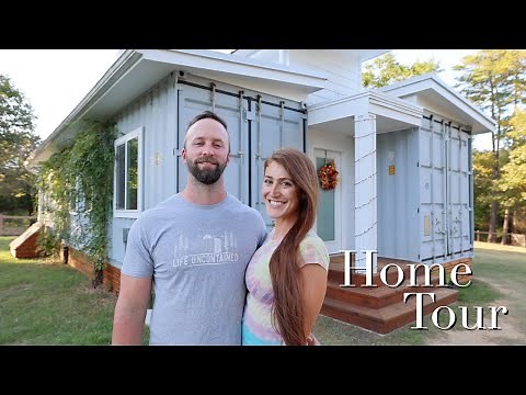 See Inside Our SHIPPING CONTAINER HOME Built For A Life Off The Grid