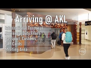 🇳🇿 Arriving at Auckland International Airport -AKL- International Arrivals – New Zealand
