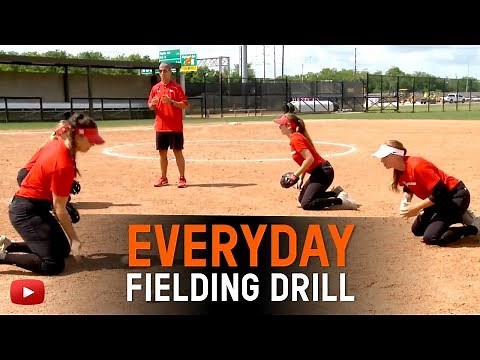 Softball Tips and Techniques - Everyday Fielding Drill - Coach Holly Bruder