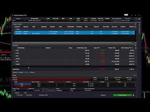 How To Open And Close A Vertical Spread Trade on TradeStation