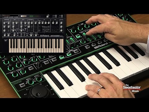 Roland System-1 Plug-out Synthesizer Overview - The Sweetwater Minute, Vol. 257