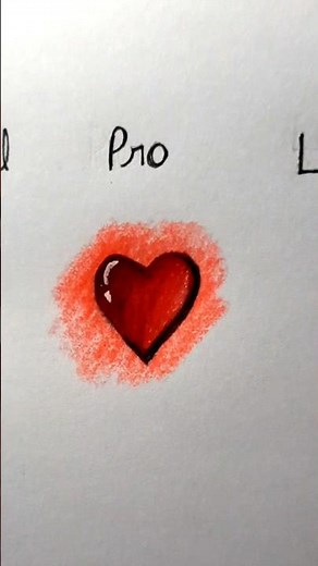How to draw heart ❤️ beginner to legend. #art #drawing #tutorial #sketch #howtodraw #fyp