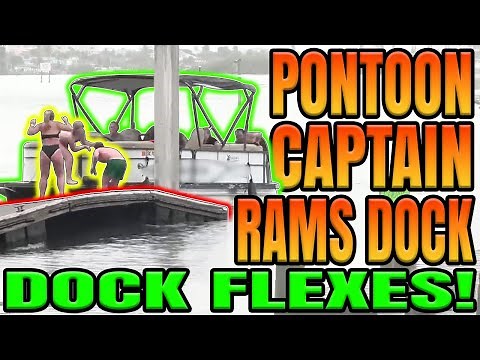 Rental Boat Gets Damaged! Full Throttle Into Dock! Boat Ramp Fail- E38