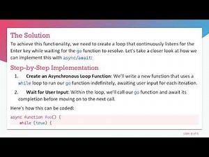 How to Run Functions Iteratively with async/await in JavaScript
