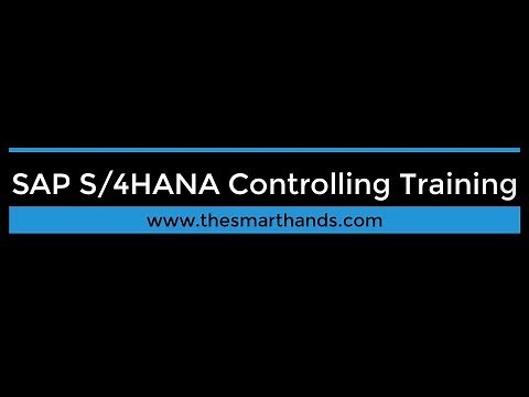 SAP S4 HANA Controlling Training - Management Accounting Overview | SAP S4HANA CO Videos