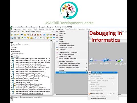 Debugging Informatica Mapping