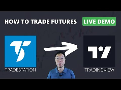 How to Link TradeStation to TradingView to Trade Futures (2024 TUTORIAL)