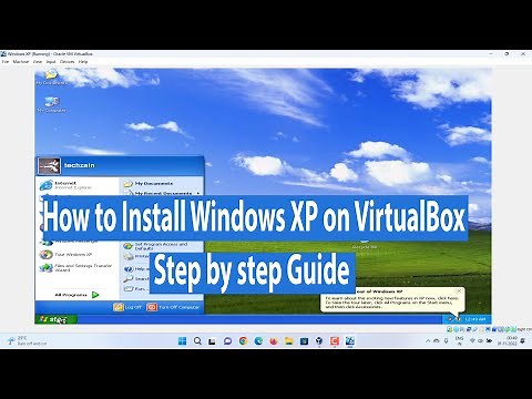How to Install Windows XP on VirtualBox