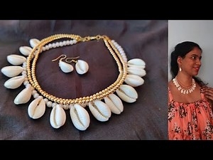 Transform Seashells into Stunning Jewelry: DIY Cowrie Shell Necklace Tutorial!