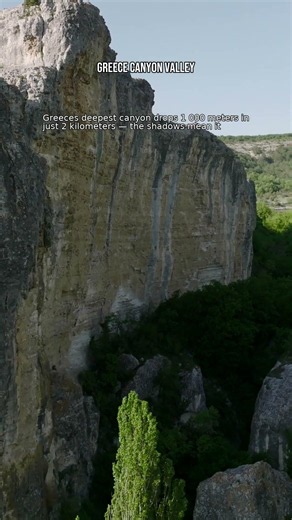 Flying Over Greece's Valleys Will Change How You See the Country #Shorts