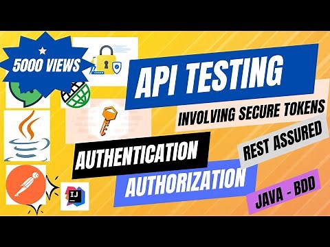 API Testing Automation | Access tokens | Authorization | Security | Rest Assured | Java -BDD