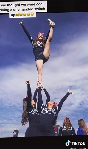 #cheer #byu #cheerleader #cheerleading #fyp #foryou #foryoupage #stunt #stunting #gameday