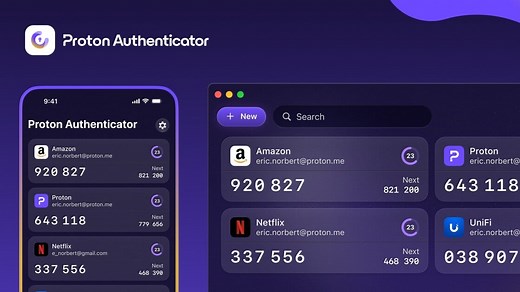 Proton Takes on Google, Microsoft Again With a New 2FA Security App