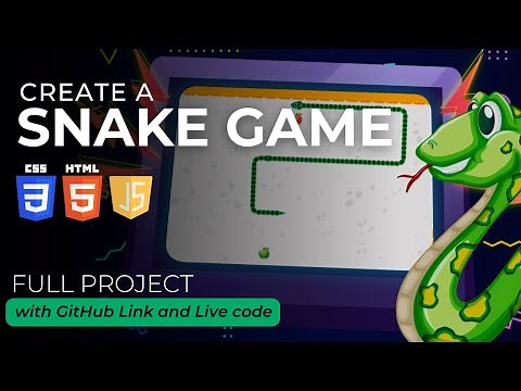 Create Snake Game🐍 using HTML, CSS, and JavaScript | Frontend Game Project - Code with Scaler
