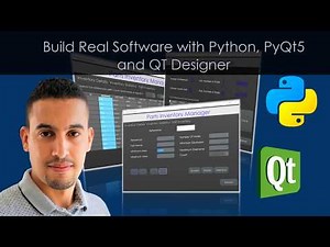 Create a Real Software using Python, PyQt5 ,Qt Dessigner and Sqlite3