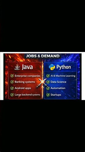 Java vs Python 🔥 PowerPoint or Simple ? Which is Better #java #python #shortvideo