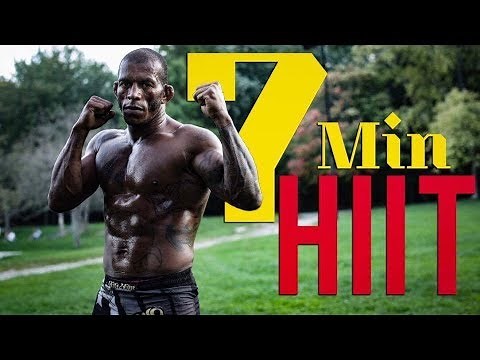 7 MIN SUPER HIIT MMA WORK OUT - NO EQUIPMENT