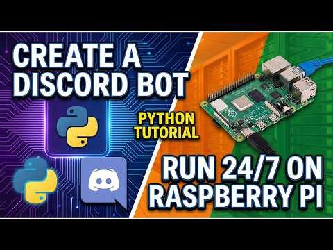 How to Create a Discord Bot in Python and Run It 24/7 on Raspberry Pi!