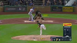 Ben Zobrist called out on strikes.