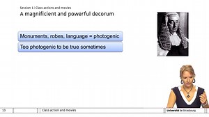 Class action - Session 1: Class action and movies