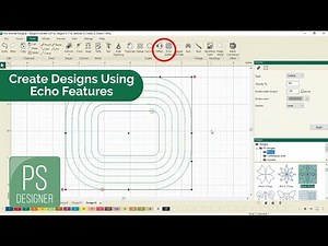 Create a Quilt Design with the Echo Quilting Feature in Pro-Stitcher Designer