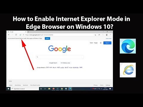 How to Enable Internet Explorer Mode in Edge Browser on Windows 10?