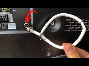 Just plug in a piece of Coaxial Cable to unlock all TV channels!