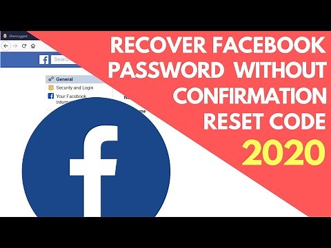 How to recover facebook password without confirmation reset code